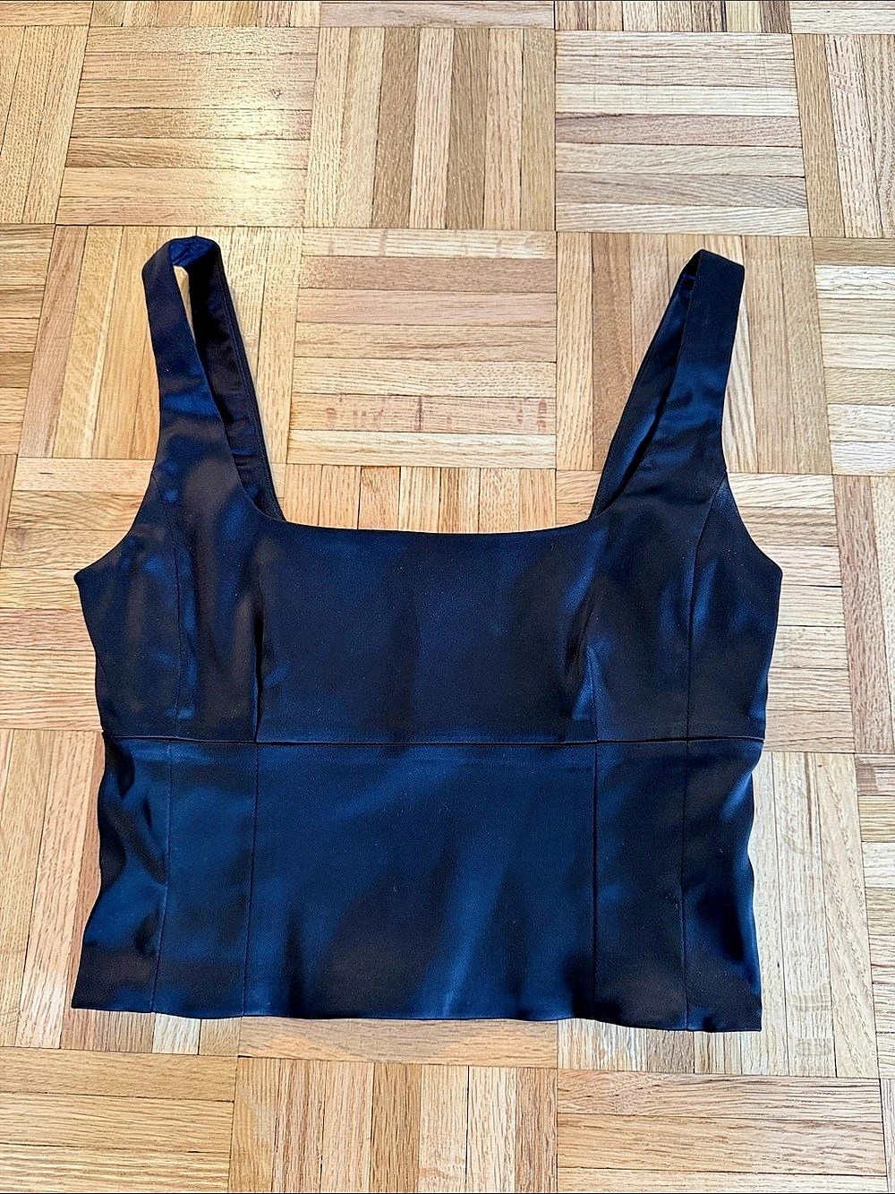 Black Wilfred Crop Top